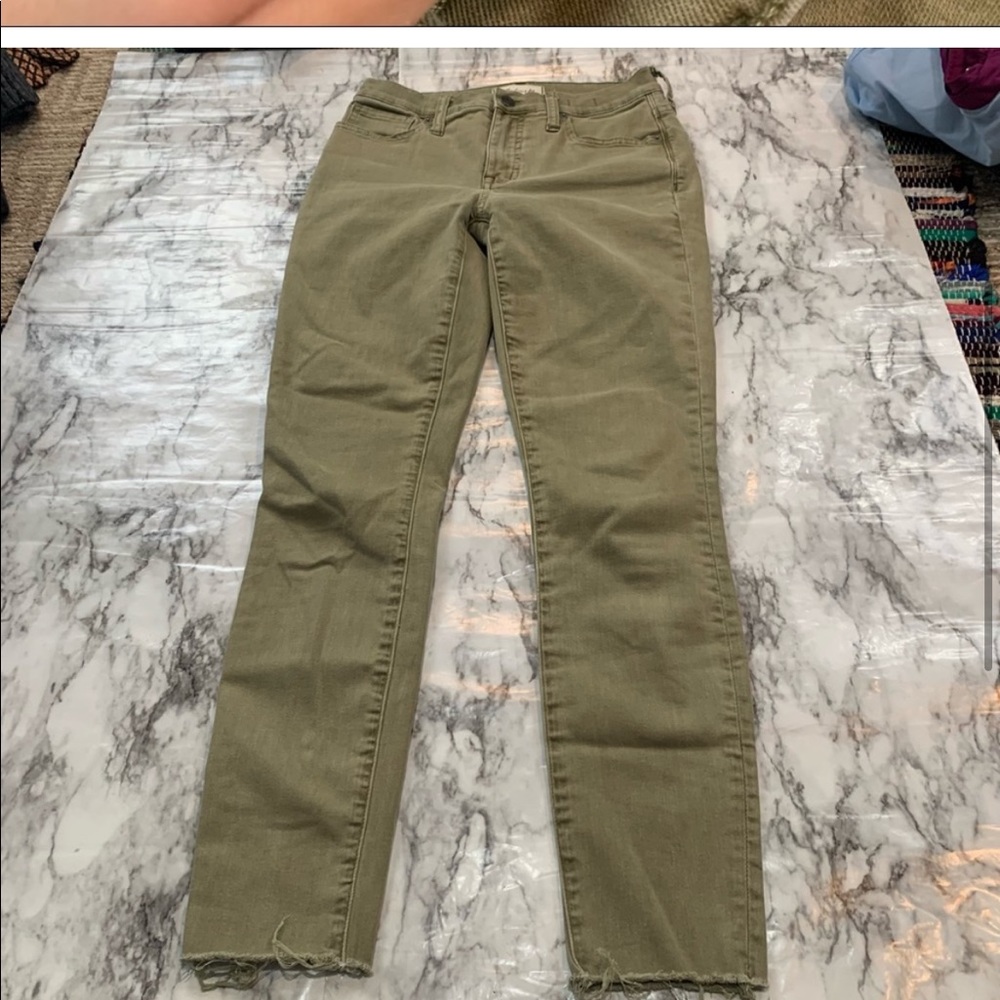 Madewell high rise skinny Jean 25
